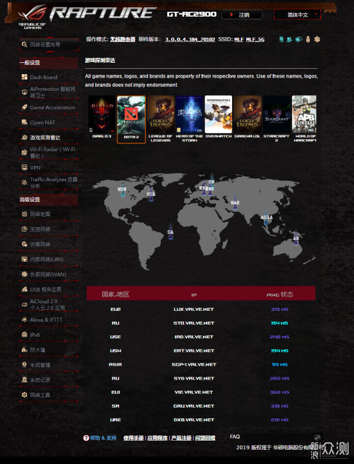 充值信仰：华硕ROG GT-AC2900电竞路由器实际体验分享